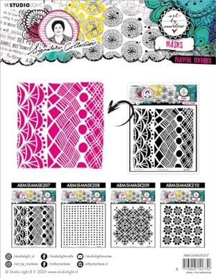 Studio Light • signature collection mask stencil playful textures