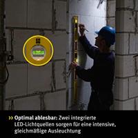 Stabila Waterpas, 196-2 LED+verlich. libel 60cm - 17392 - thumbnail