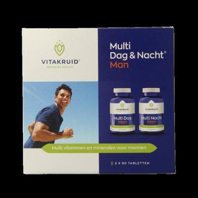 Multi Dag & Nacht Man 100% Vegan 2 x 90 180 Tabletten