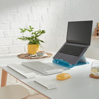 Leitz Ergo polssteun voor toetsenbord, grijs