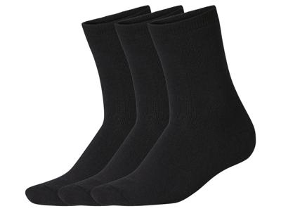 esmara 3 Paar thermosokken (Zwart, 39-42)