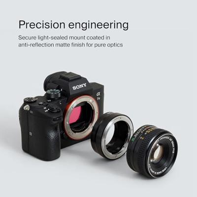Urth Lens mount adapter: compatibel met Konica AR lens naar Sony E camera body