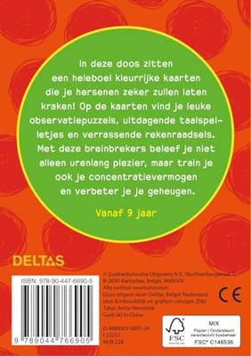 Deltas Speel- en leerkaarten - breinbrekers