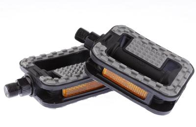 Mirage tourpedaal kunststof antislip zwart/grijs kaart Mirage tourpedaal kunststof antislip zwart/grijs kaart