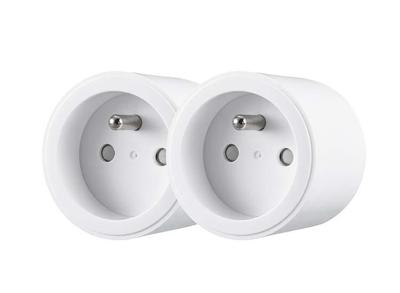 Qnect Slimme Wifi Stekker - Set van 2 - Wit