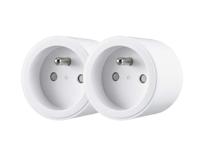 Qnect Slimme Wifi Stekker - Set van 2 - Wit - thumbnail