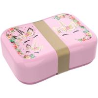 Lunch Buddies Lunchbox Unicorn Flower Roze - thumbnail