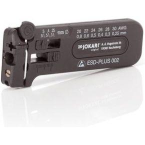 Jokari 40028 ESD-PLUS 002 Draadstripper ESD Geschikt voor: PVC-draden 0.25 tot 0.80 mm