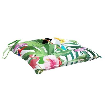 VidaXL Stoelkussens 4 st 50x50x7 cm stof meerkleurig VidaXL Stoelkussens 4 st 50x50x7 cm stof meerkleurig