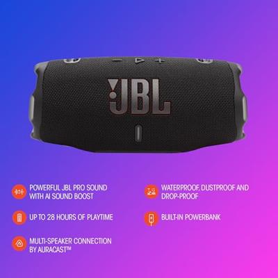 JBL Charge 6 Bluetooth speaker Blauw - thumbnail