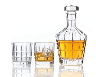 Leonardo Spiritii Decanteerset, 2 whiskey glazen en decanteerkaraf Leonardo Spiritii Decanteerset, 2 whiskey glazen en decanteerkaraf