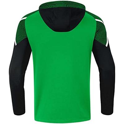 JAKO 6722 Sweater Met Kap Performance - Zachtgroen/Zwart - 4XL