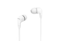 Philips E1105WT HiFi In-ear hoofdtelefoon, volumeregeling, wit - thumbnail