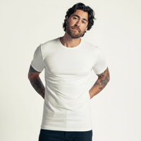 Charlie's Crew Bamboo White 3 pack - Slim fit - thumbnail