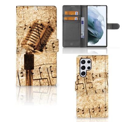 Samsung Galaxy S22 Ultra | Telefoonhoesje met foto | Bladmuziek