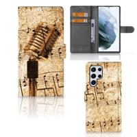 Samsung Galaxy S22 Ultra | Telefoonhoesje met foto | Bladmuziek - thumbnail