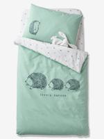 Dekbedovertrek baby bio collection LOVELY NATURE groen/ivoor - thumbnail