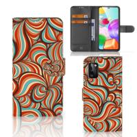 Samsung Galaxy A41 Hoesje Retro - thumbnail