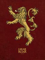 Kunstdruk Game of Thrones - Lannister 60x80cm - thumbnail