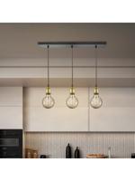 Light depot - Strijkijzersnoer 3-aderig - per meter - charcoal antraciet - Outlet - thumbnail