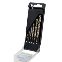DeWalt Accessoires HSS INDUSTRIAL COBALT Metaalboor 6-delige set (2,3,4,5,6,8mm) - DT4956-QZ - thumbnail