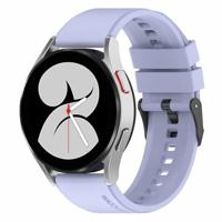 By Qubix - Siliconen gesp bandje - Lila - Compatible met Garmin Vivoactive 6 / Vivoactive 5 / Vivoactive 3 - Compatible Garmin bandje - Bandbreedte: 20mm - thumbnail