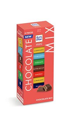 Ritter sport mini chocolate toren 9x16.67gr | 8 stuks Ritter sport mini chocolate toren 9x16.67gr | 8 stuks