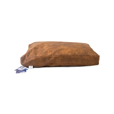 Let&apos;s Sleep Plush Pillow 80x55x10 Cognac