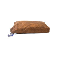 Let&apos;s Sleep Plush Pillow 80x55x10 Cognac - thumbnail