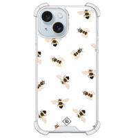 iPhone 15 shockproof hoesje - Bee happy - thumbnail