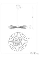 Trio HanglampChapeau wit - R31451031 - thumbnail