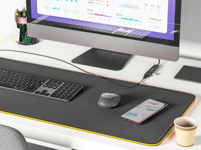 Equip 128963 128963 USB-hub 4 poorten USB-A USB 3.2 Gen1 5 GBit/s Met USB-C stekker Zwart, Zilver