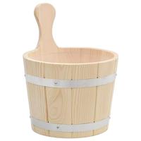 VidaXL Saunaset emmer en lepel massief grenenhout - thumbnail