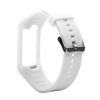 Silicone sport polsband voor POLAR A360/A370 (wit)