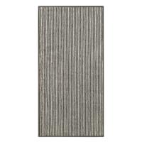 Cawö Cawö Two-Tone Stripe Handdoek 50x100 basalt - thumbnail