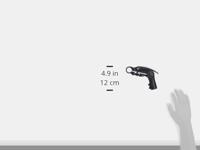 Stuurpen Promax verstelbaar met hevel 25,4 / 110 / 28,6 mm - mat zwart - thumbnail