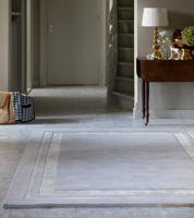 Laura Ashley - Redbrook-Silver 81804 - 140x200 cm Vloerkleed - thumbnail