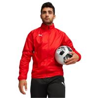PUMA teamGOAL All Weather Jas Rood Wit - thumbnail