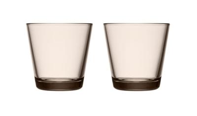 Iittala Kartio Waterglas 0,21 l Linnen, per 2