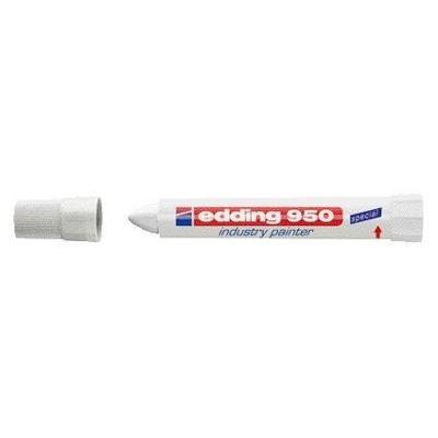 Viltstift edding 950 pasta rond 10mm wit | 10 stuks