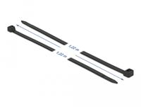 Delock 19564 Kabelbinder Zwart 10 stuk(s) - thumbnail