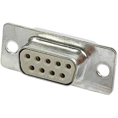 HARTING 09672094704 D-sub female connector 180 ° Aantal polen: 9 Soldeerkelk 1 stuk(s)