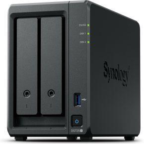 Synology DS725+ NAS-server voor kleine en middelgrote bedrijven - 2 bays - 4 GB RAM