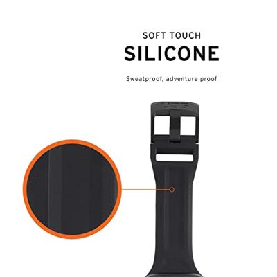 Urban Armor Gear Scout Sportieve horlogeband 44 mm, 45 mm, 46 mm Zwart Watch Ultra 2, Watch Ultra 3 Urban Armor Gear Scout Sportieve horlogeband 44 mm, 45 mm, 46 mm Zwart Watch Ultra 2, Watch Ultra 3
