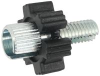 Domino stelbout adj. screw m6 zinced - thumbnail