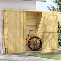 Tuinschuur 163x50x171 cm geïmpregneerd grenenhout - thumbnail