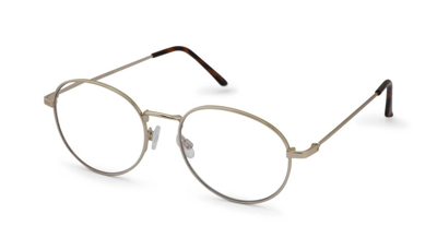 Leesbril Readr. -0042 OVAL-Shiny gold-+1.00 met blauwlichtfilter Leesbril Readr. -0042 OVAL-Shiny gold-+1.00 met blauwlichtfilter