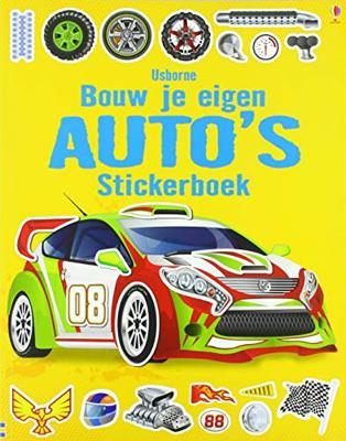 WPG Uitgevers Bouw je eigen auto's stickerboek