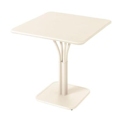 Fermob Luxembourg tuintafel kolom 71x71 cm Beige Latte