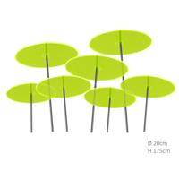 7 stuks! Zonnevangers Groen groot 175x20 cm Cazador Del Sol - Cazador del sol - thumbnail